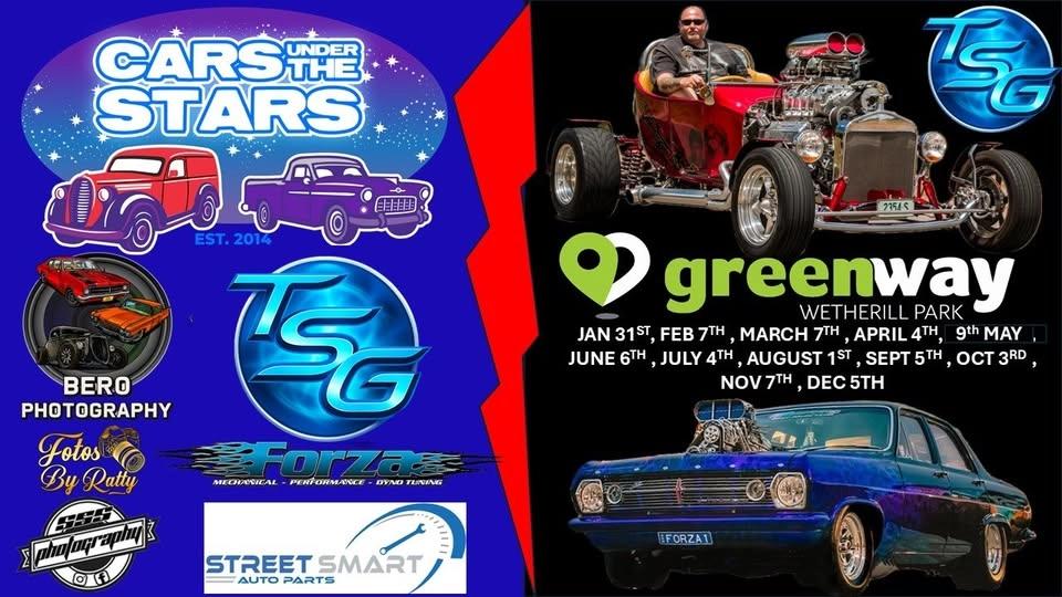 Cars Under the stars @Greenway Wetherill park