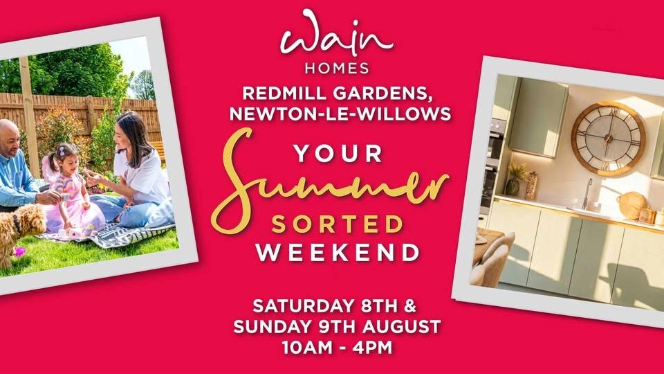Your Summer Sorted at Redmill Gardens
