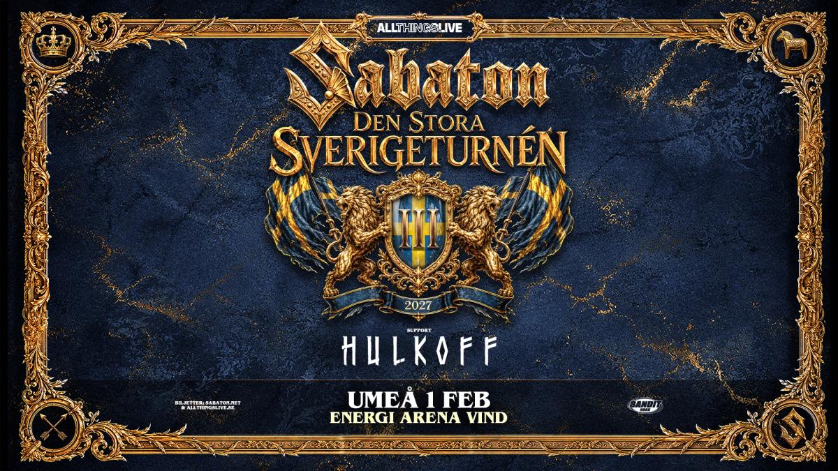 Sabaton - Umeå