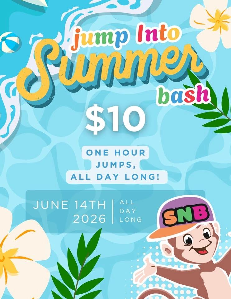 $10 JUMPS AT SOAR N BOUNCE