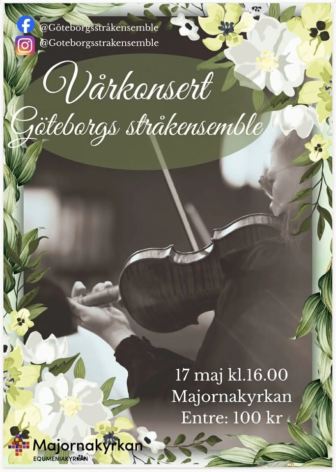 Vårkonsert med Göteborgs Stråkensemble