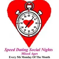 Speed Dating Social Night. Every 5th Monday of the month