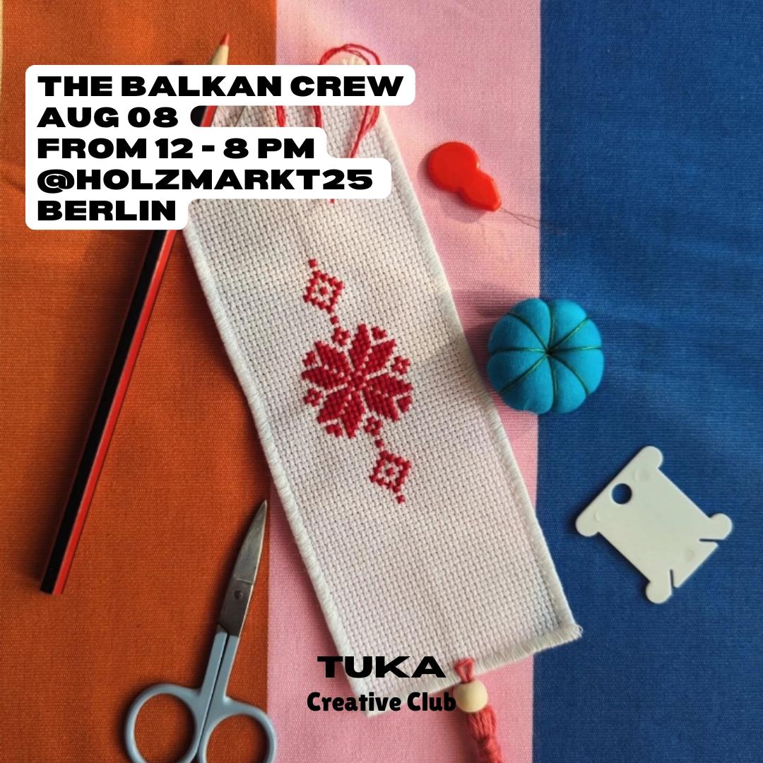 Balkan Embroidery Workshop @Holzmarkt25