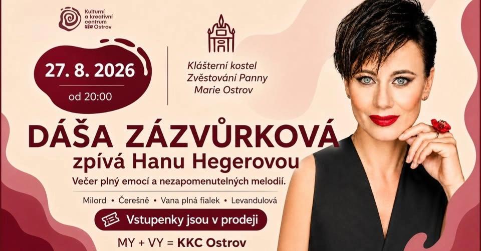 Dáša Zázvůrková zpívá Hanu Hegerovou