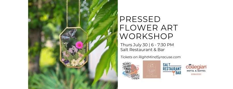 Pressed Flower Wall Art Workshop