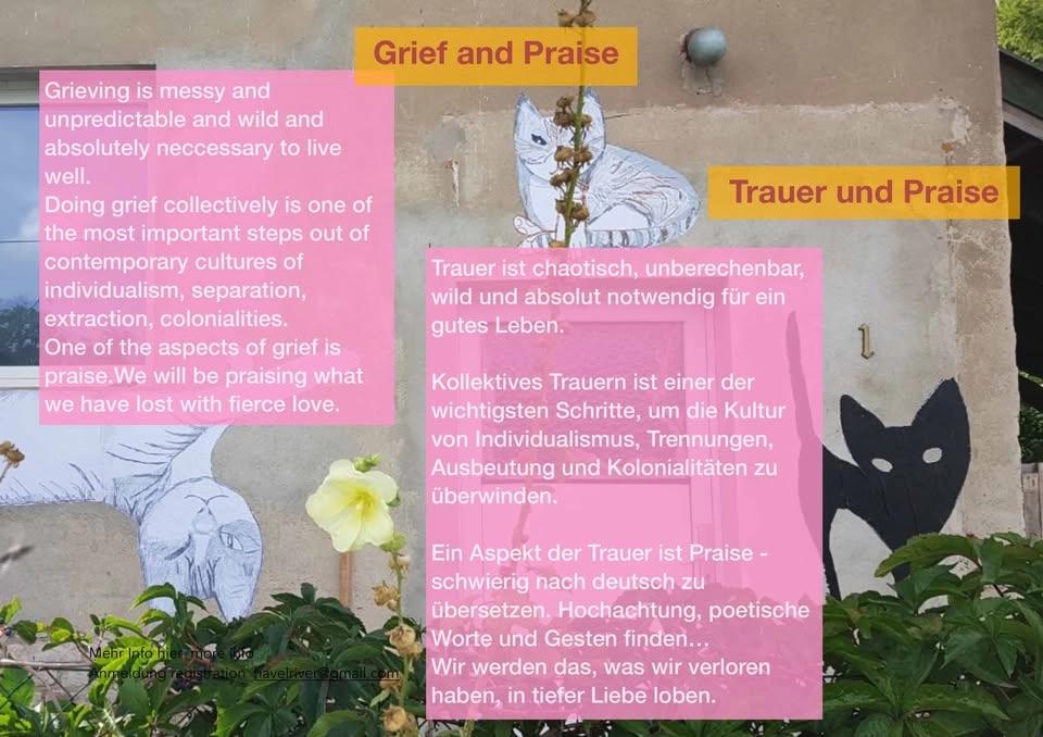 Grief and Praise. Collective mourning