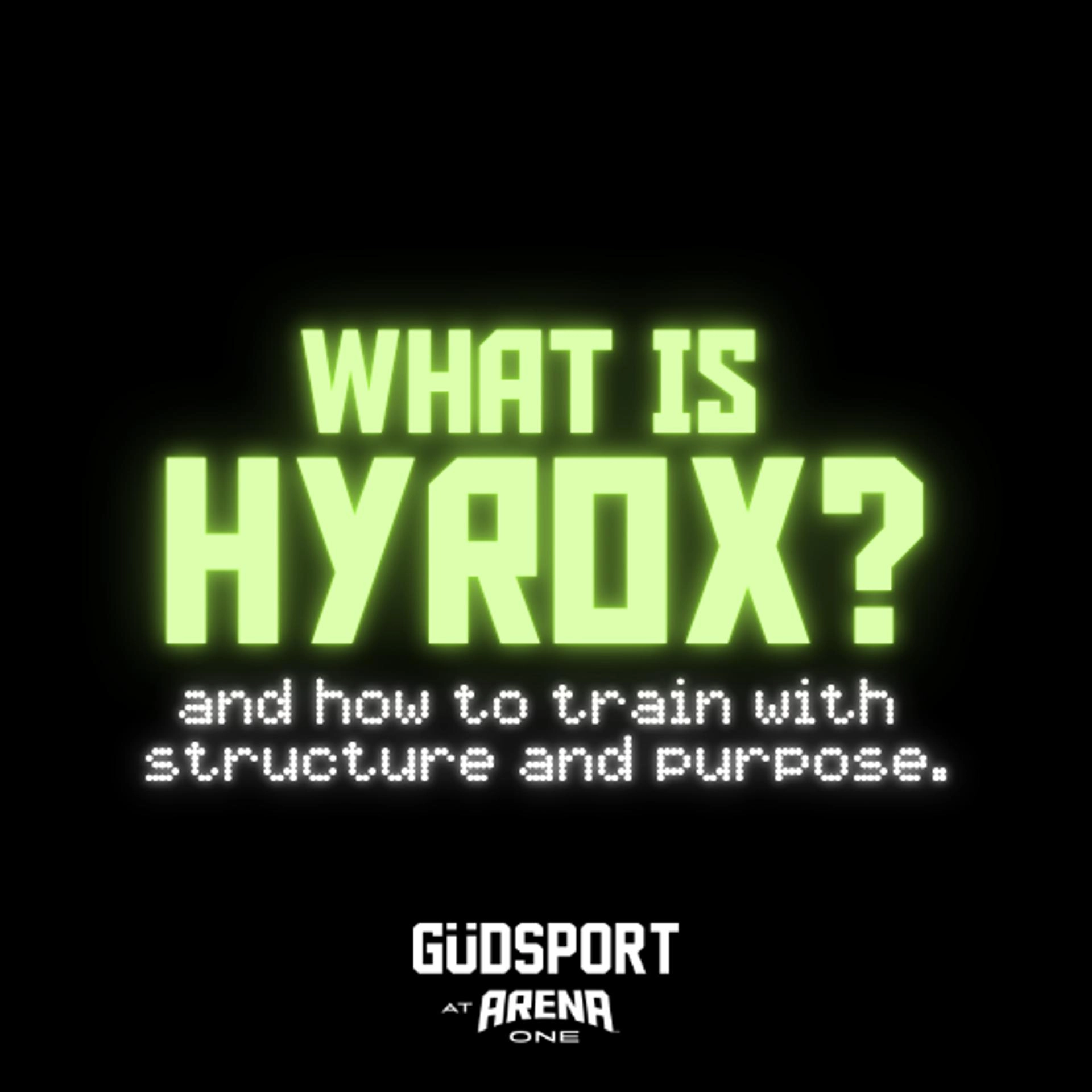 What is Hyrox & How to Train For It: An Info Session