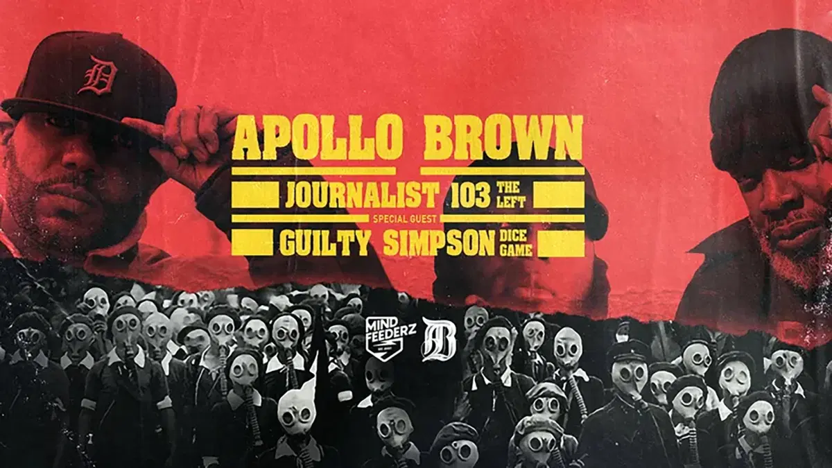 Apollo Brown: GAS MASK Anniversary Tour with The Left