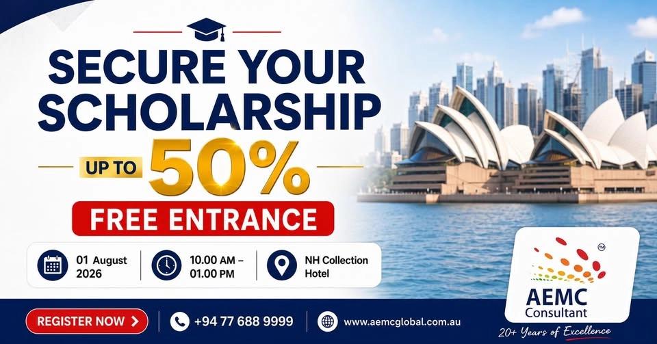 Secure your Scholarship of Up to 50%