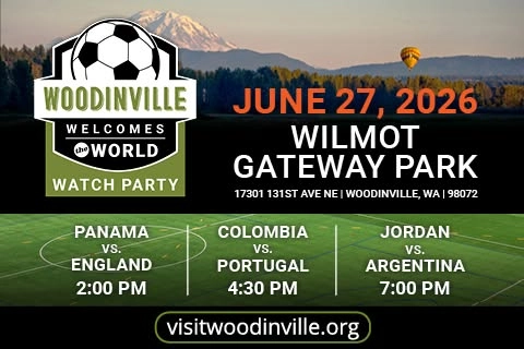 Woodinville Welcomes the World Watch Party