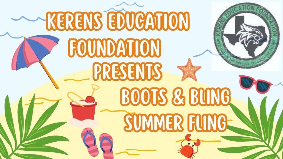 Kerens Education Foundation Boots & Bling Summer Fling