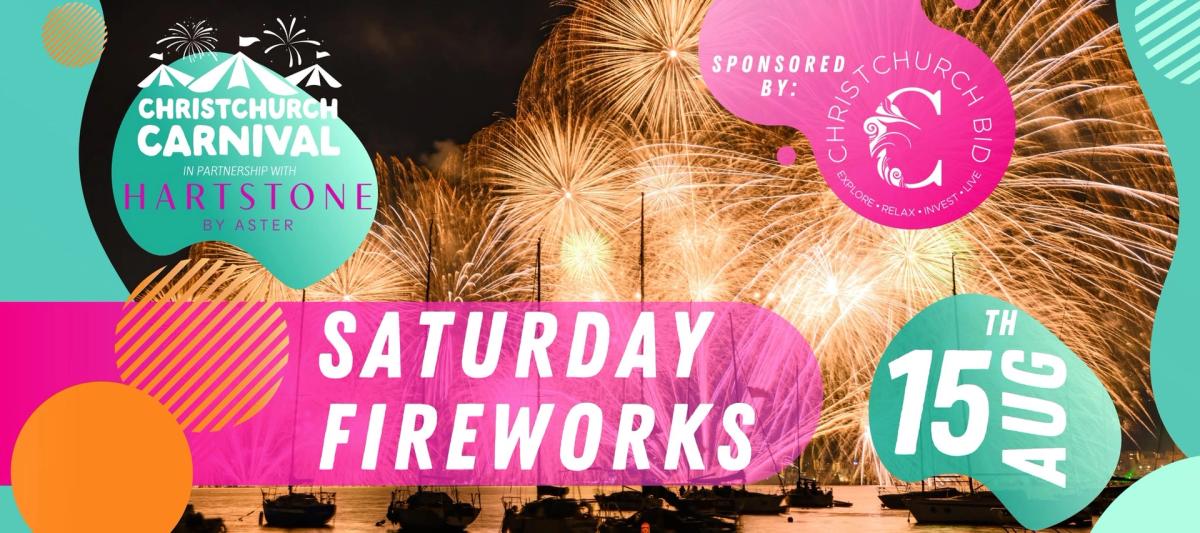 Christchurch Carnival FIREWORKS 2026