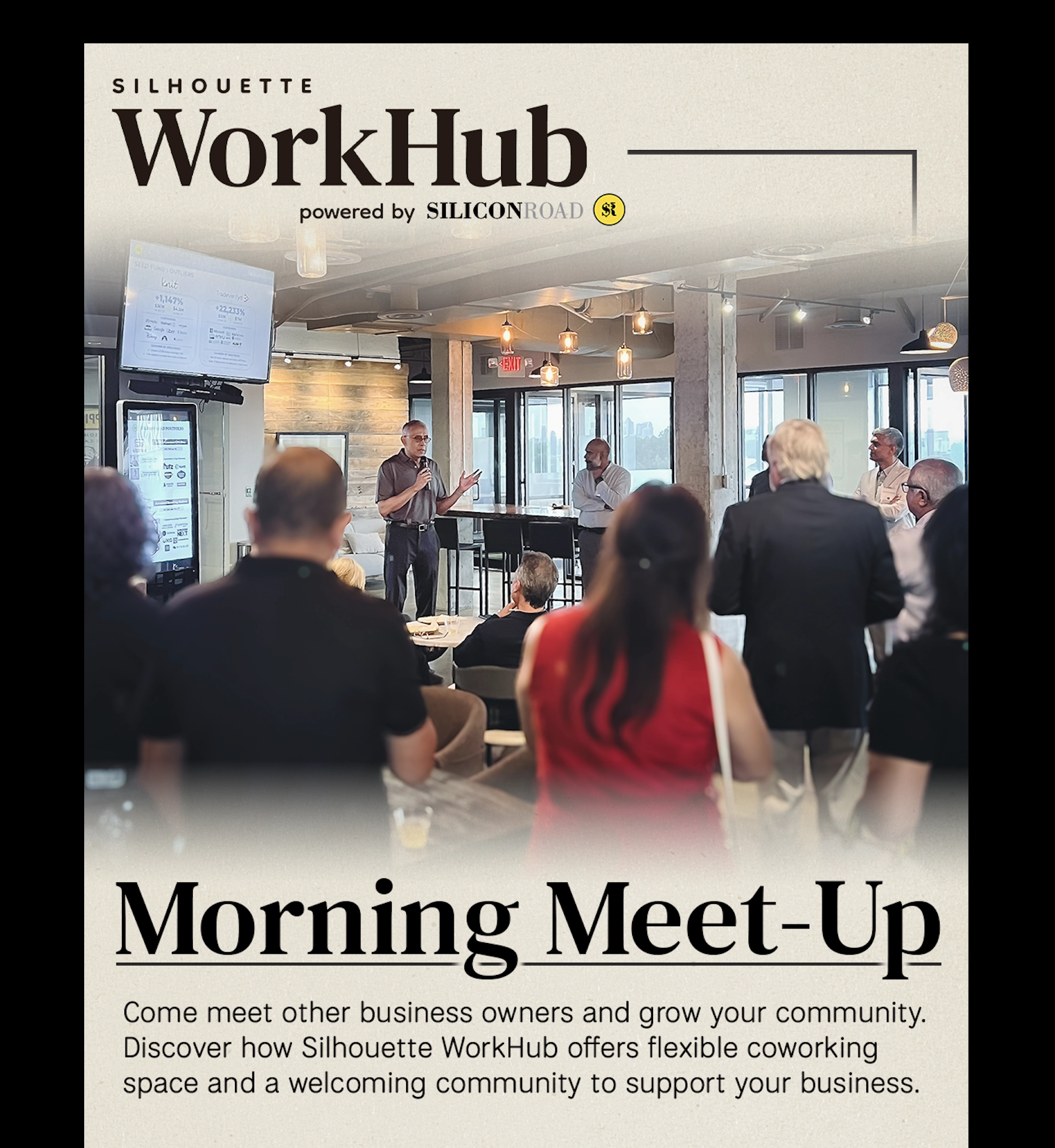 Silhouette WorkHub Startups & Investors Morning Meetup