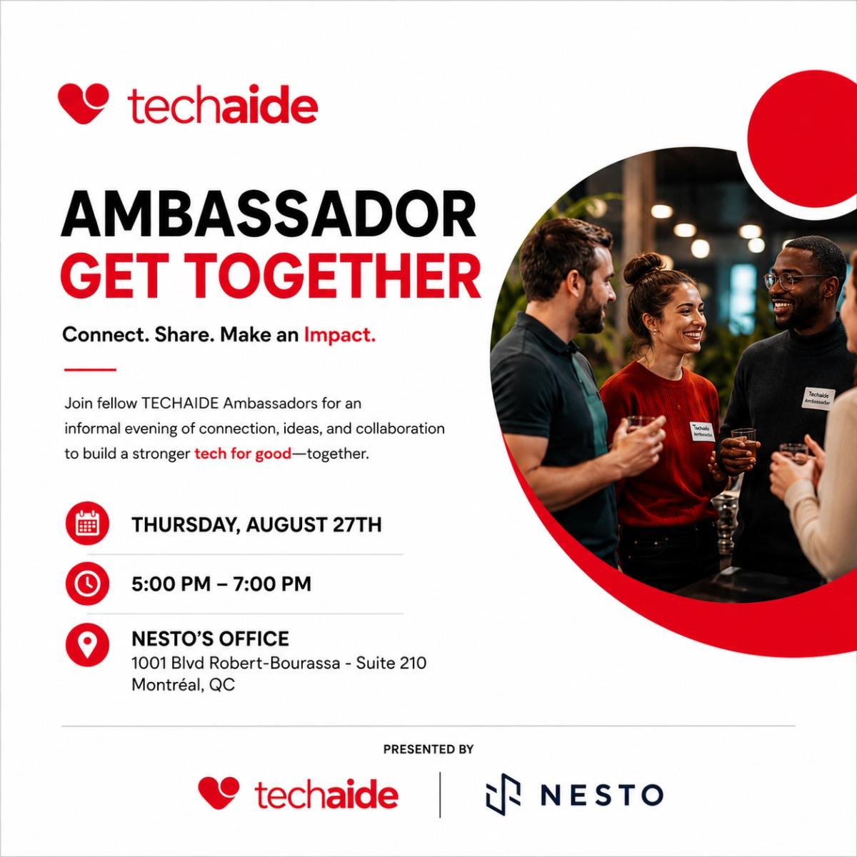 Rencontre des ambassadeurs Techaide