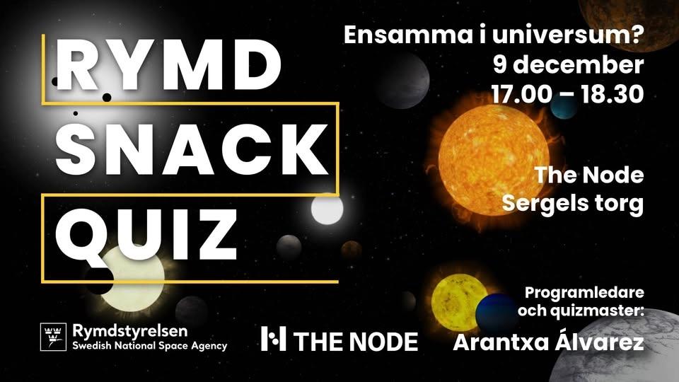 Rymdsnack med quiz - Exoplaneter
