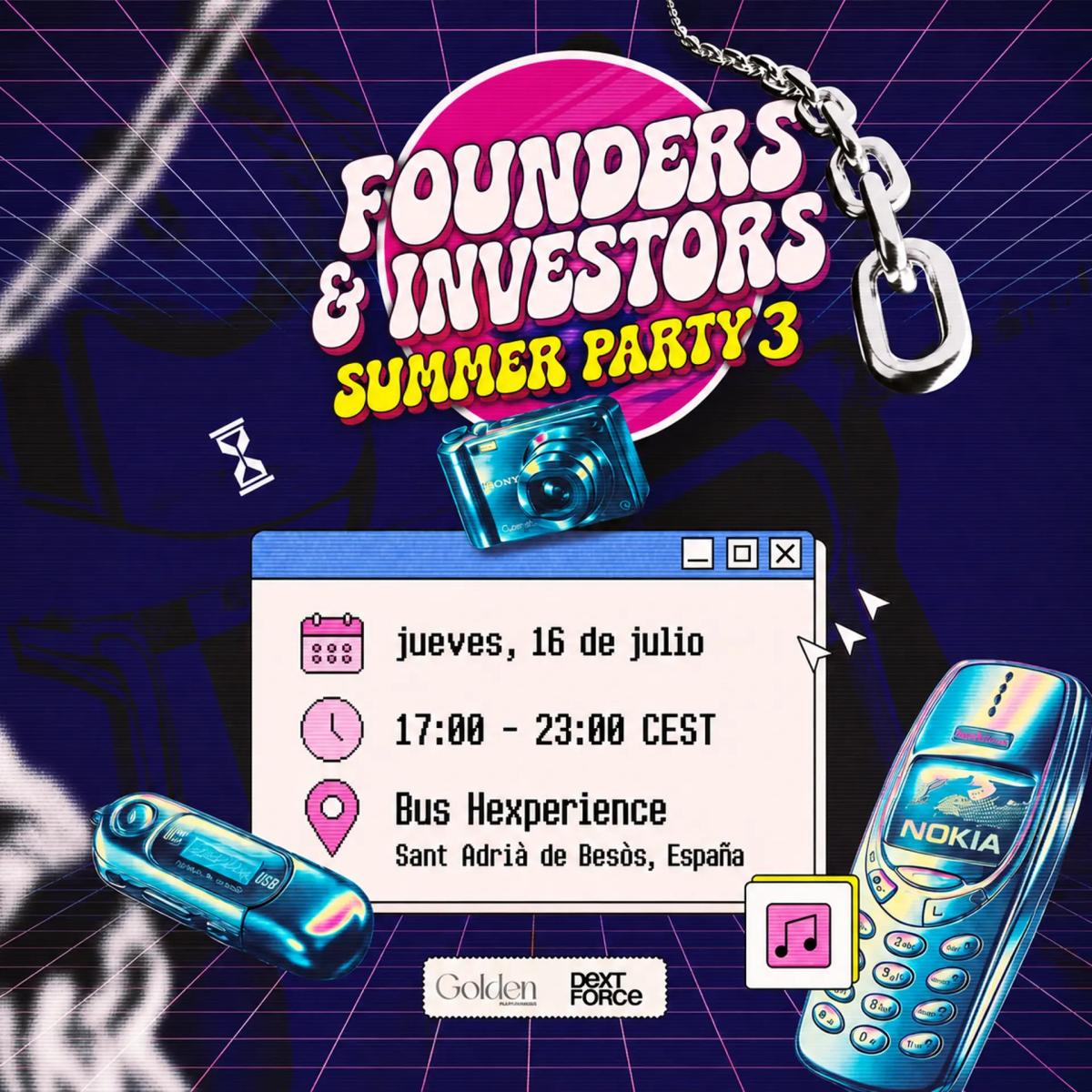 Founders & Investors ⛱️🏝️ Summer Party III