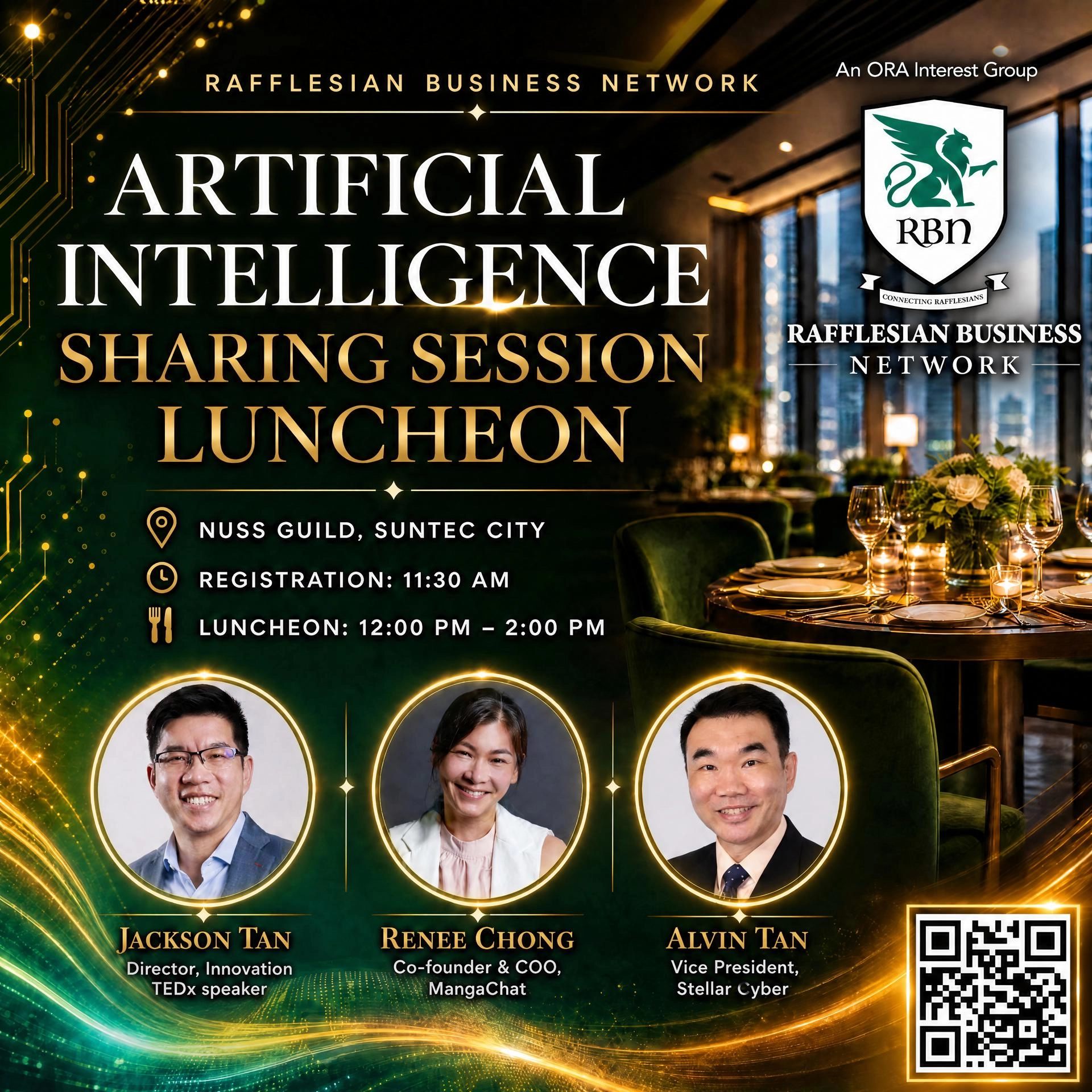 RBN AI Sharing Session Luncheon: Real World Use Cases & Peer Sharing ๐ค
