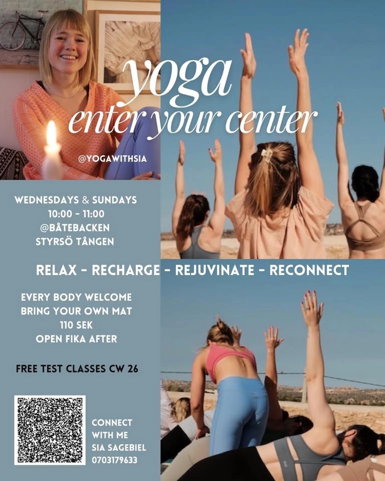 Yoga - enter your center