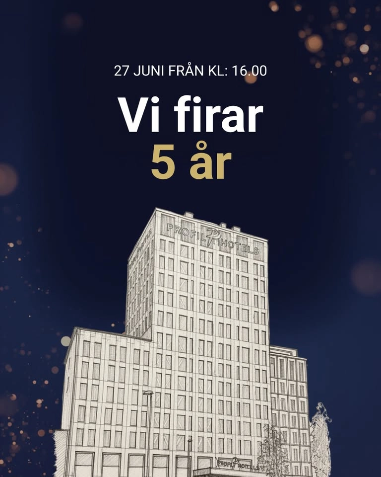 HALMSTAD PLAZA FYLLER 5 ÅR!
