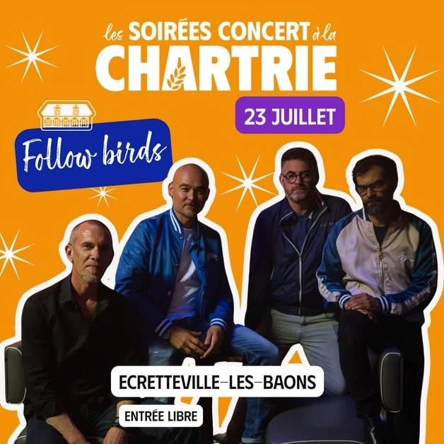 Les Soirées concert à la Chartrie : Follow Birds (alternative pop)