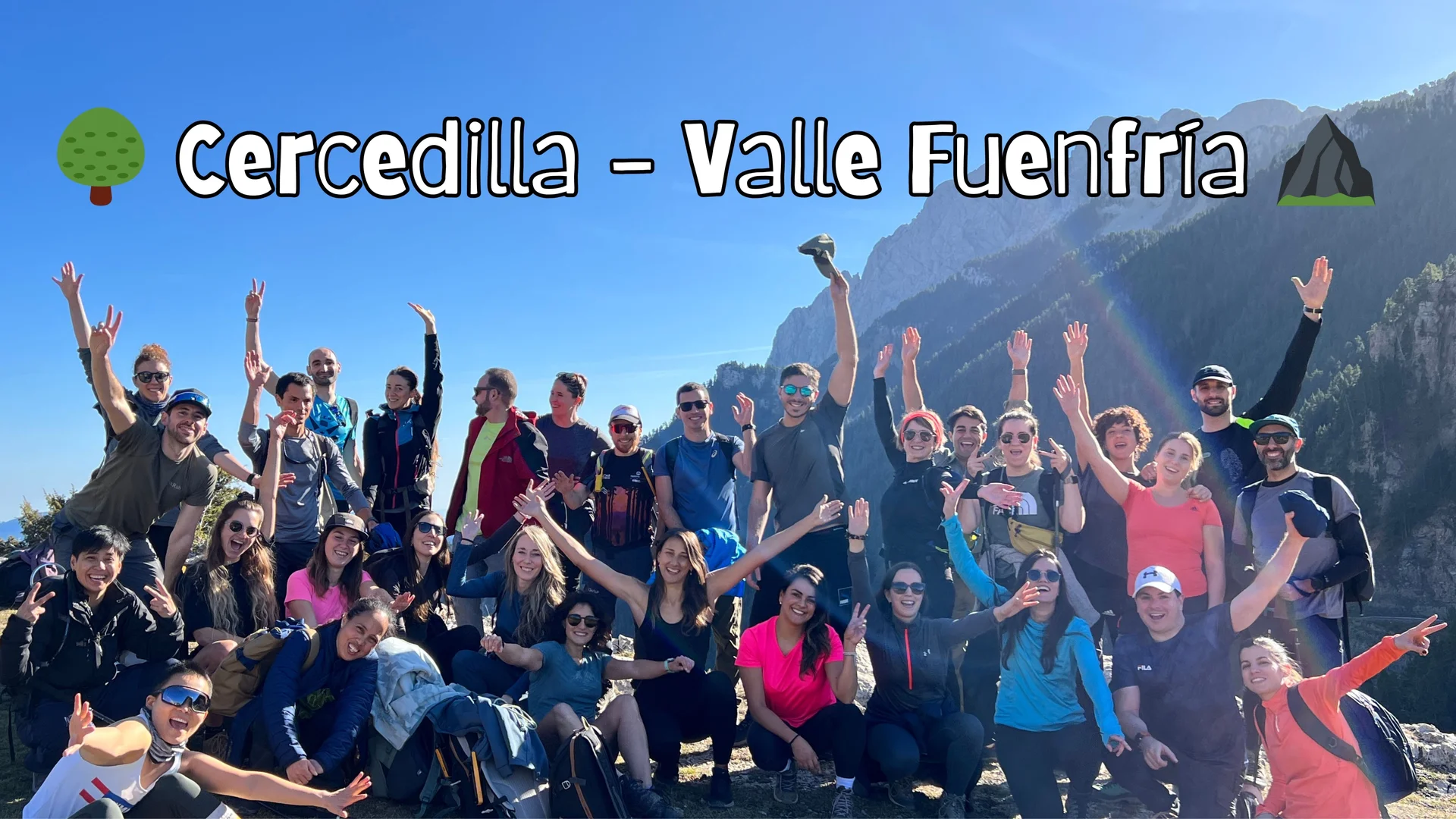 đđŒââïž20-45 đł Cercedilla - Valle de la FuenfrĂa â°ïž FĂĄcil, 13km đȘđœ