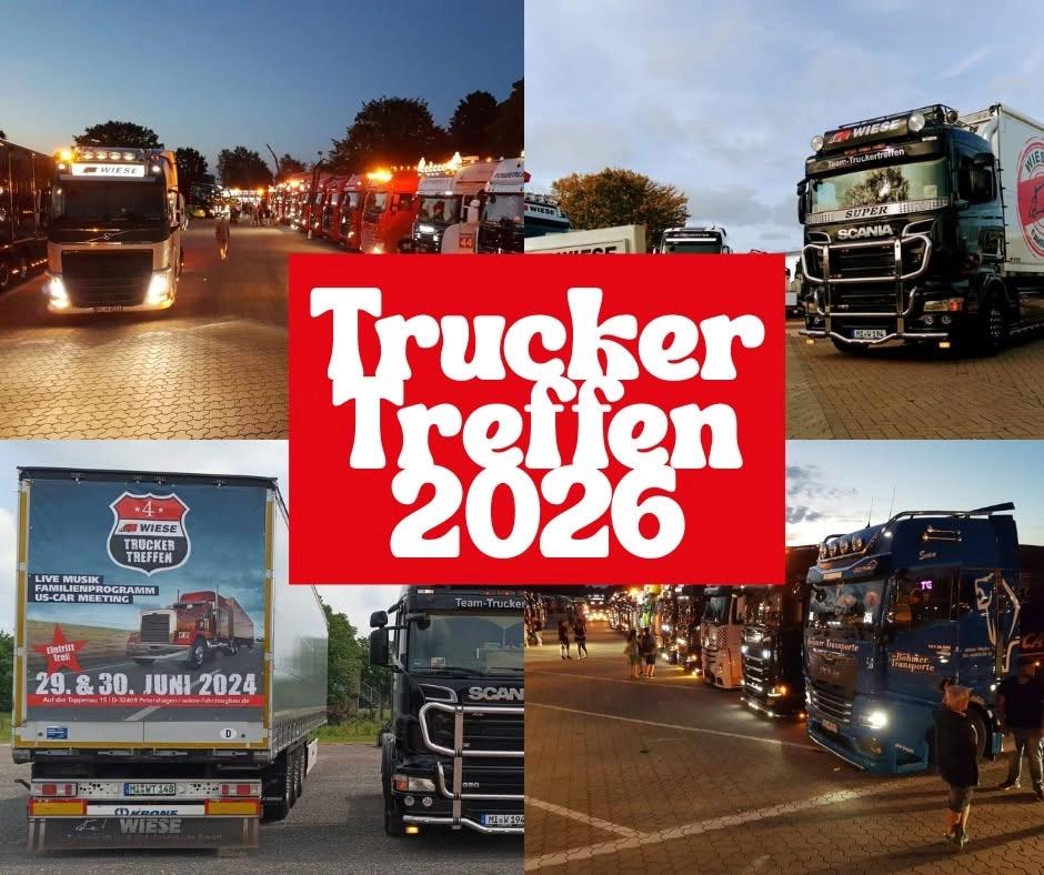 Trucker-Treffen 2026 bei Wiese-Fahrzeugbau in 32469 Petershagen