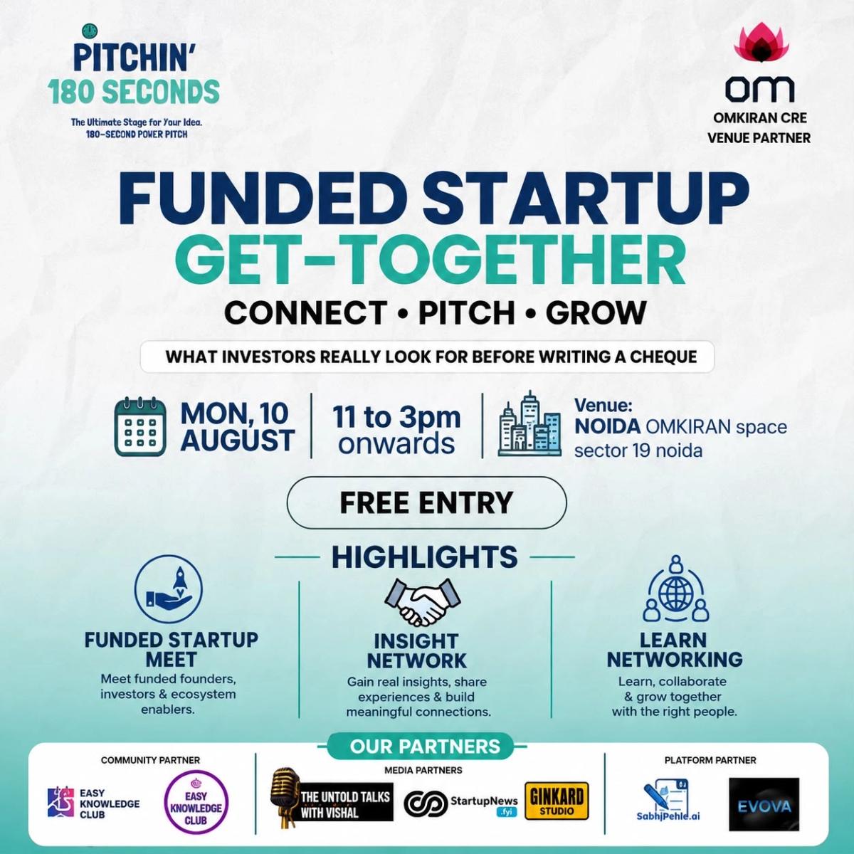 Funded Startup Get-Together