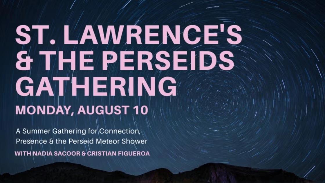 Meditation Circle Under the Perseids