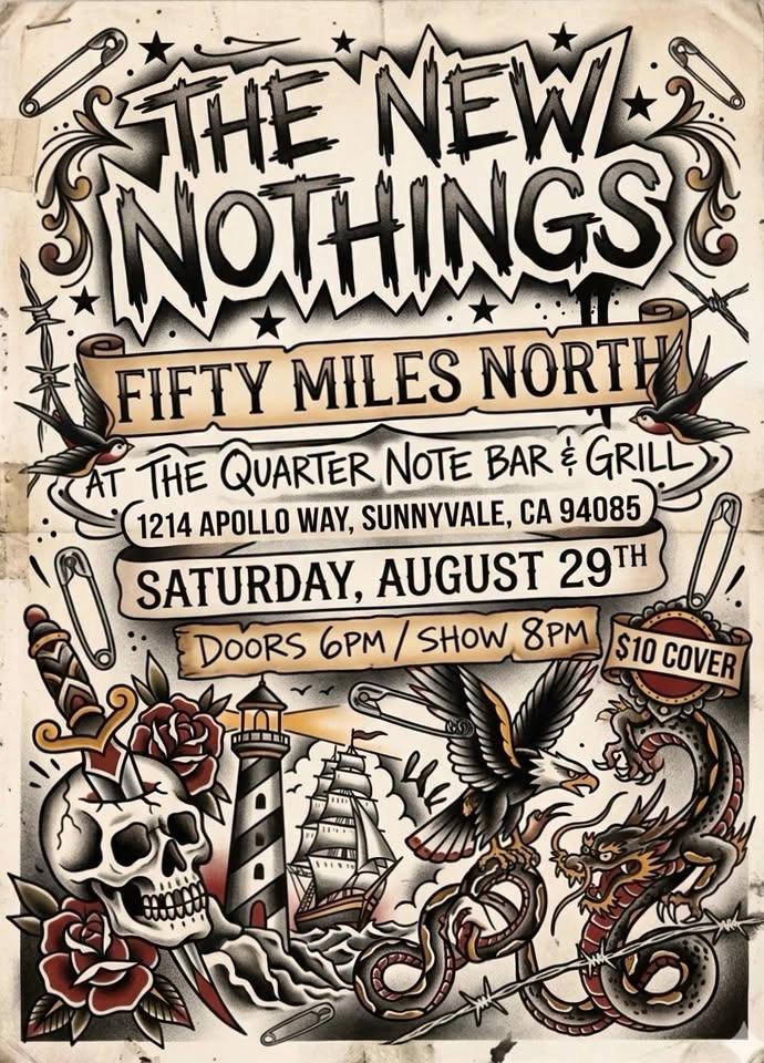 The New Nothings Album Release Party! With special guest 50 Miles North