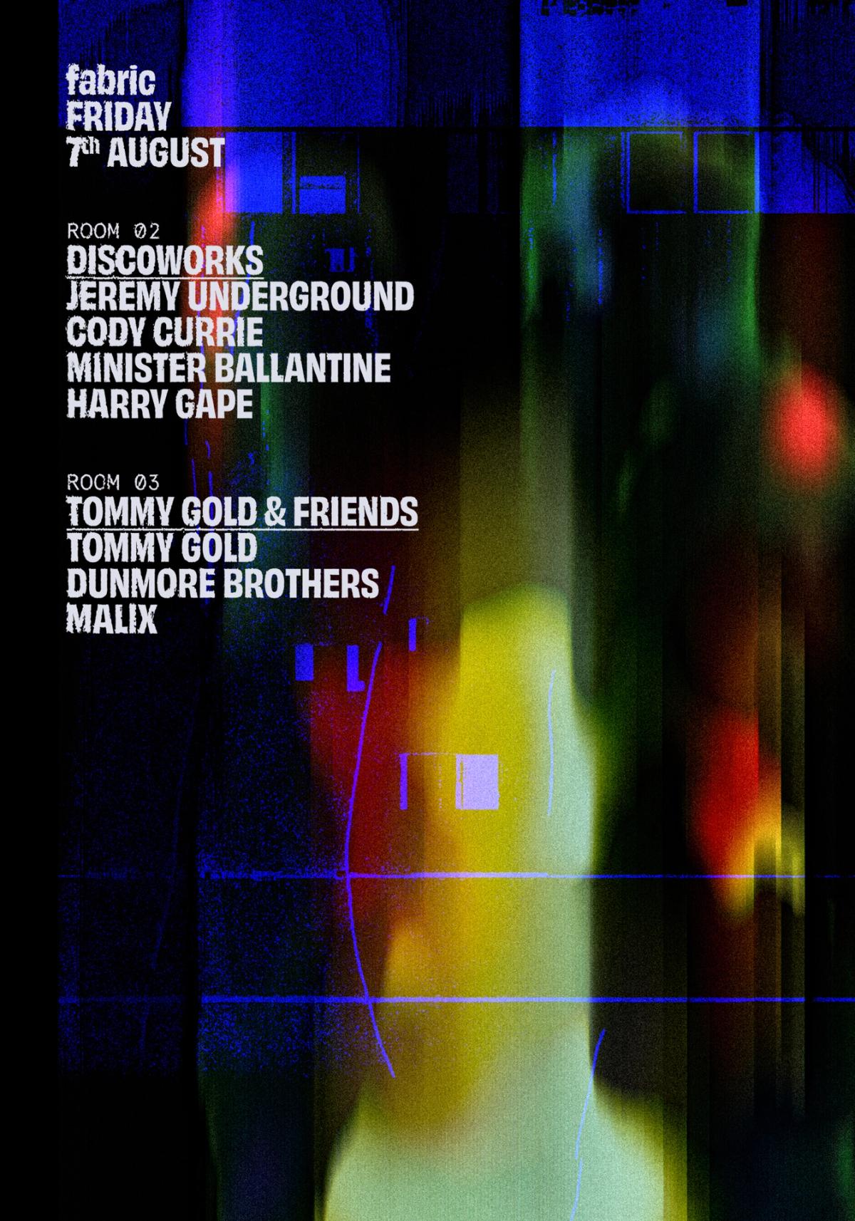DISCOWORKS: Jeremy Underground, Cody Currie, Tommy Gold, Minister Ballantine, Dunmore Brothers