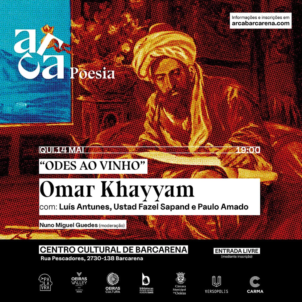 Rubaiyat: "Odes ao vinho" Omar Khayyam com Luís Antunes, Ustad Fazel Sapand, Paulo Amado e Nuno Miguel Guedes