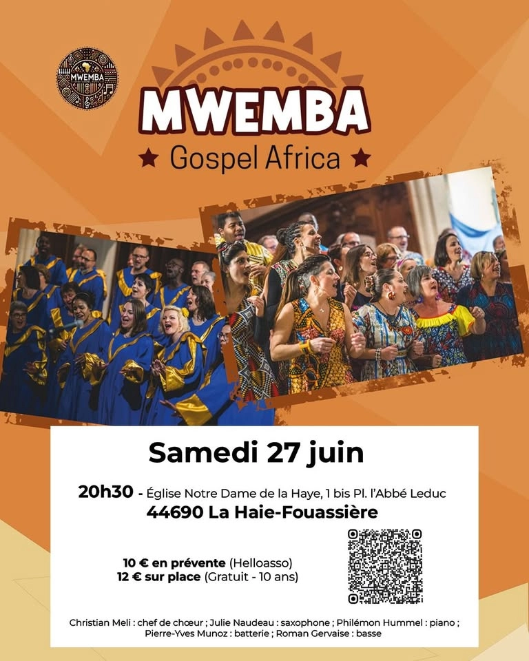 Concert Mwemba Gospel Africa