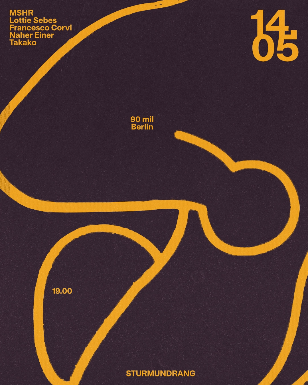 Sturmundrang with MSHR, Lottie Sebes, Francesco Corvi, Naher Einer, Takako