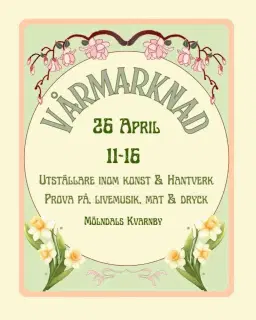 Vårmarknad i Kvarnbyn