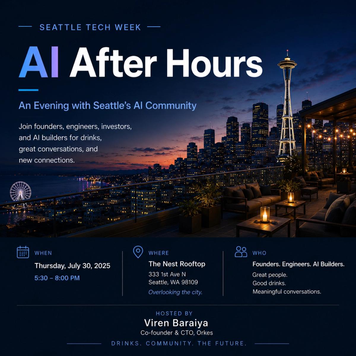 Harnessing AI Agent | Rooftop Happy Hour by Orkes