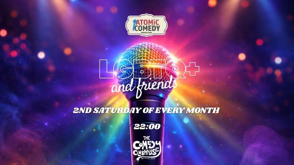 AtoMIC Comedy: LGBTQ+ & Friends comedy show in English