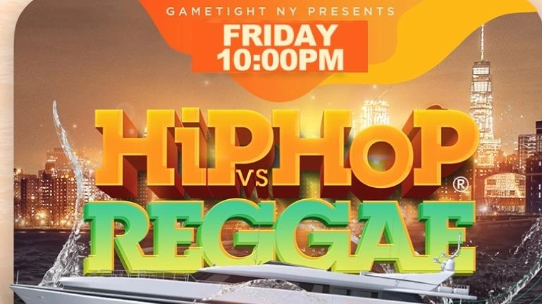 FRIDAY NYC HIP HOP VS. REGGAE® CRUISE PIER 36 SPRING MIDNIGHT YACHT PARTY