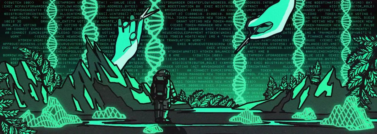 From Prompt to Transaction: Agentic Blockchain Workflows with EVMcrispr