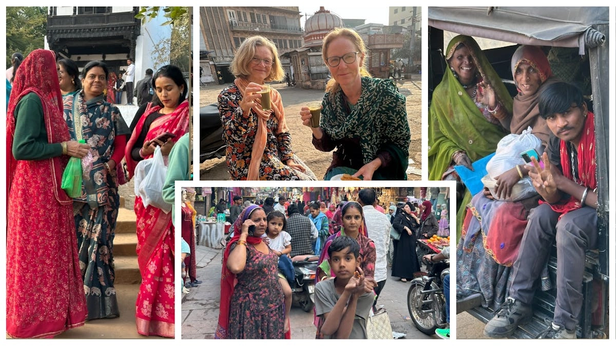 Kontraster og Kaos Indisk inspiration med Lisbet og Rikke