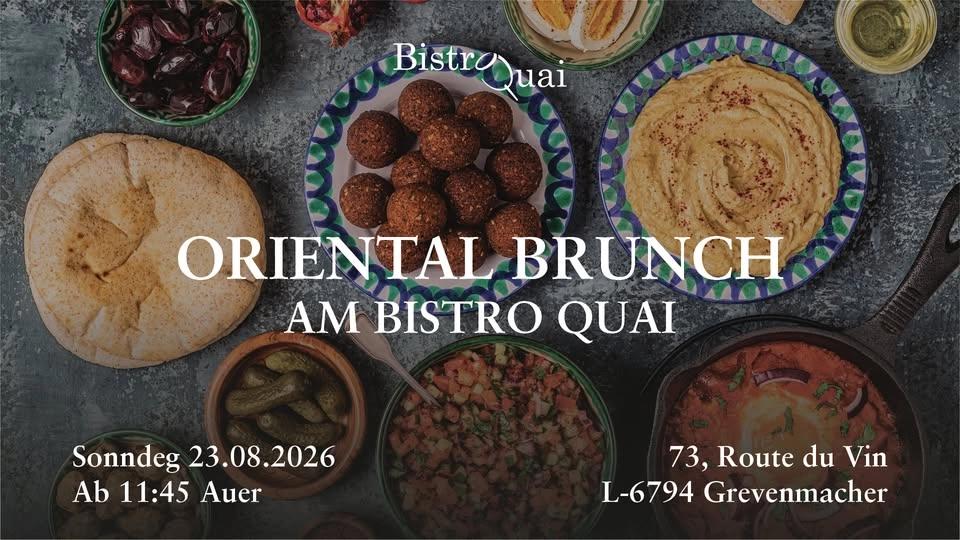 Oriental Brunch am Bistro Quai
