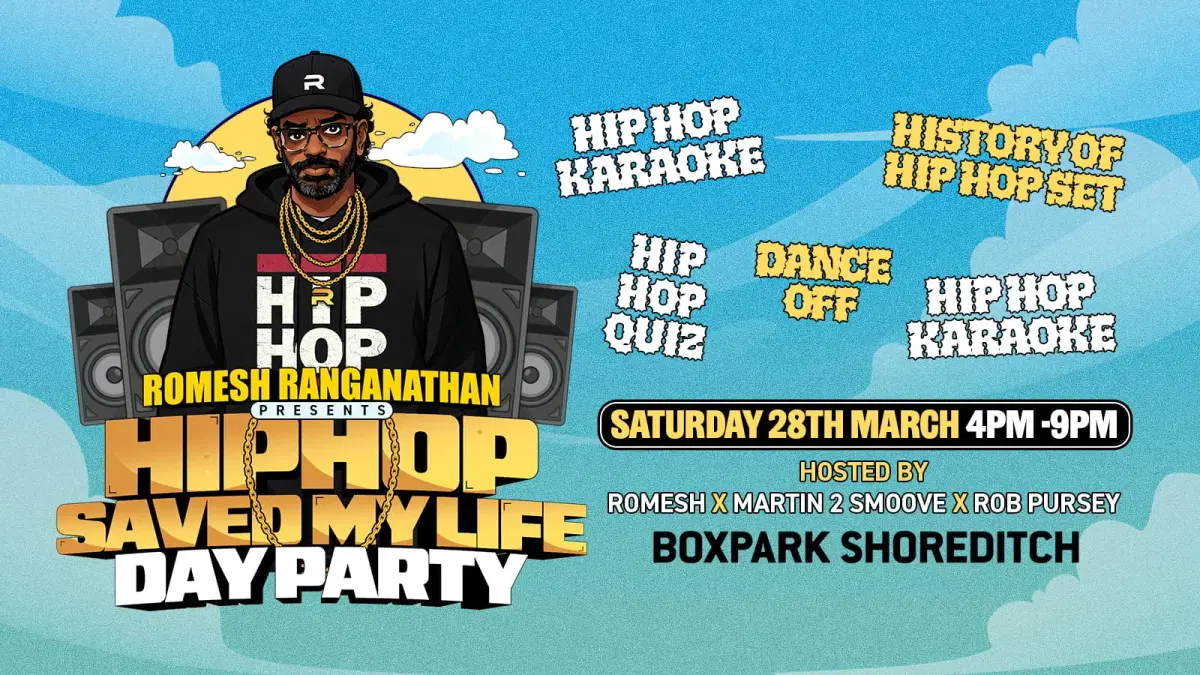 Romesh Ranganathan: HipHop Saved My Life Day Party