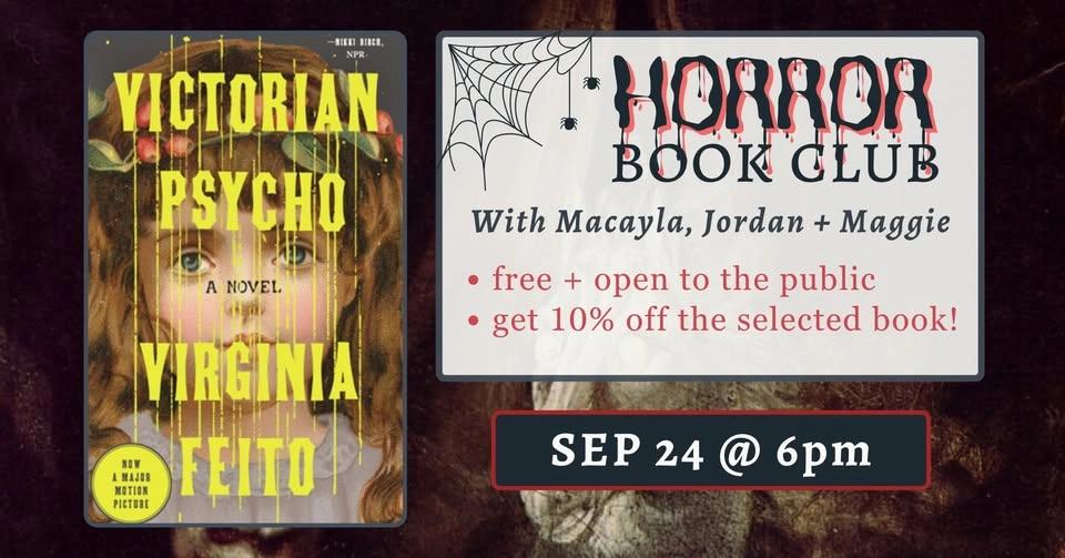 Horror Book Club: "Victorian Psycho"