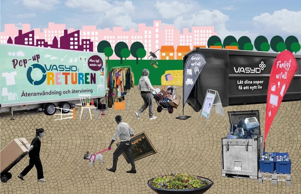 Pop-up Returen kommer till Drottningtorget!