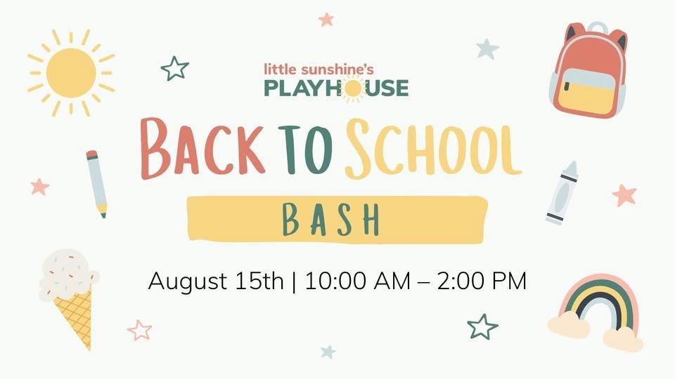 The Woodlands Back to School Bash🍎✏️