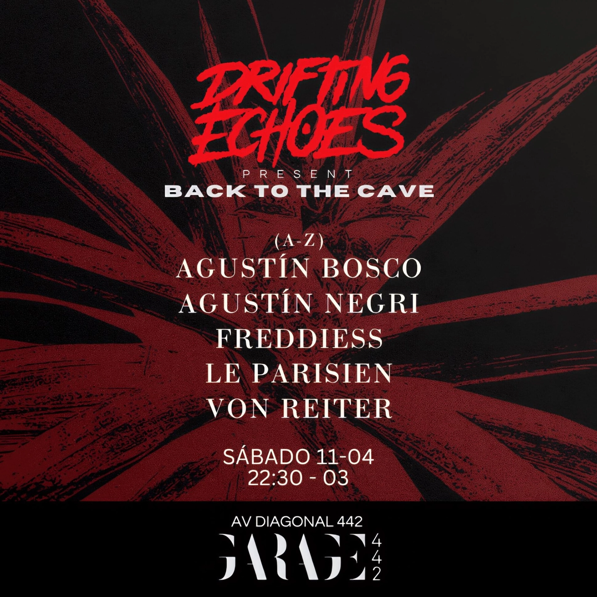Drifting Echoes presents Back to the Cave (Free Entrance)