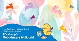 Påsklov på Gubbängens bibliotek!