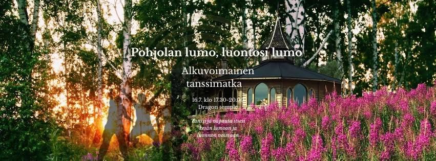 Pohjolan lumo, luontosi lumo - alkuvoimainen tanssimatka