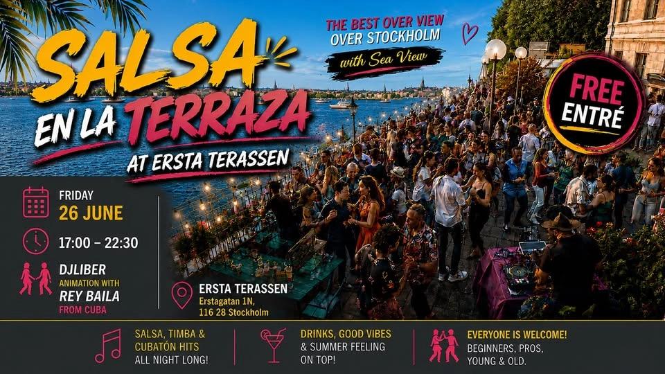 Salsa En La Terraza - Ersta Terrass!