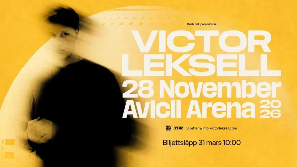 Victor Leksell | Avicii Arena | Stockholm