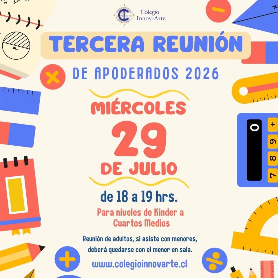 Tercera Reunión de Apoderados